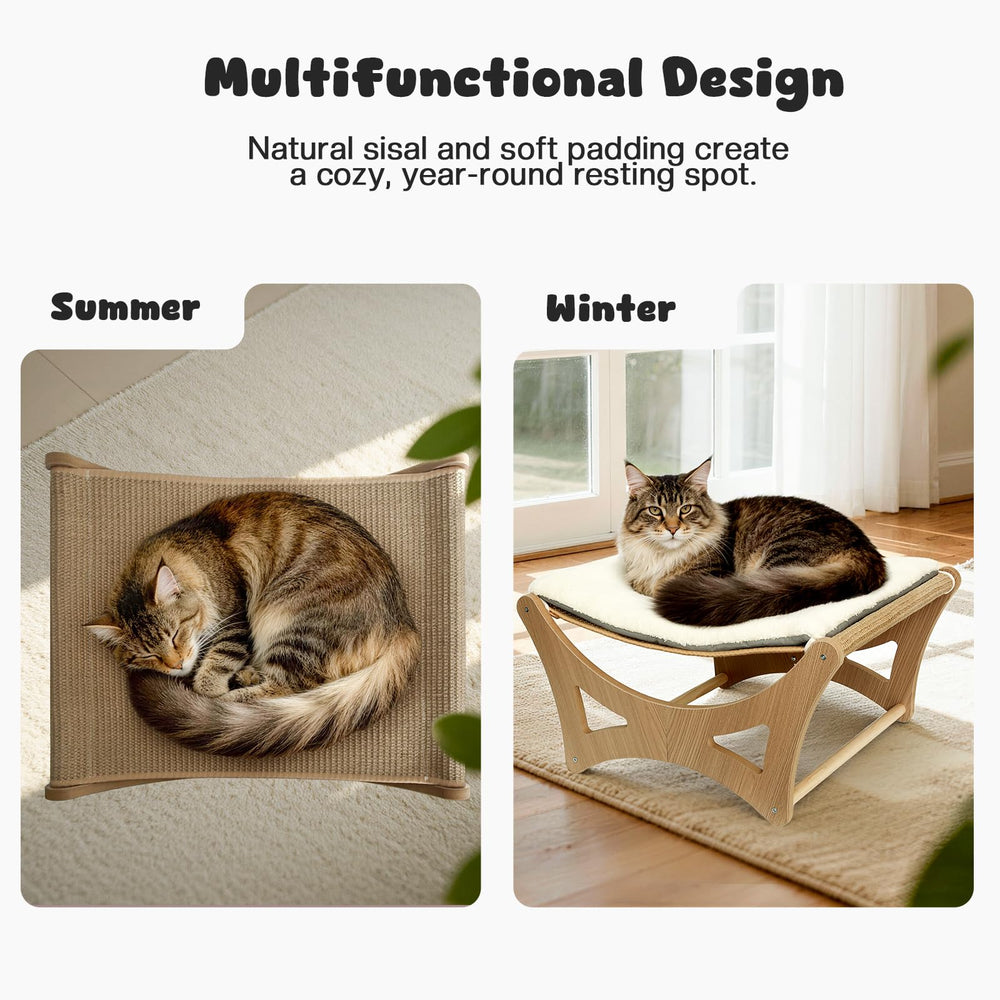 Removable fluffy cushion provides cozy warmth in GreenPetopia bed