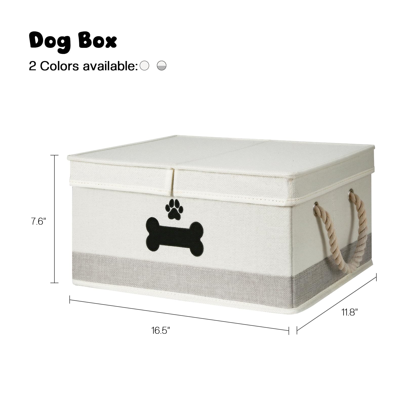 GreenPetopia stackable, foldable toy bin fits small rooms.
