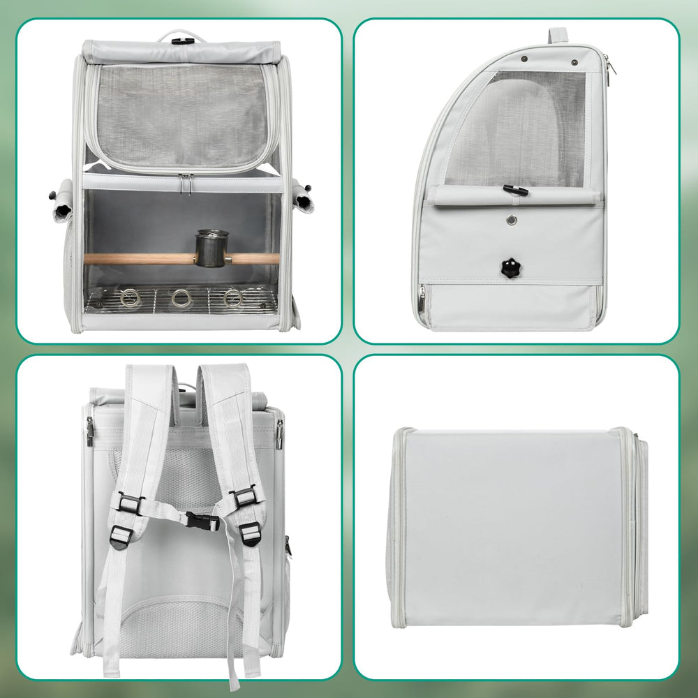 Gregce travel carrier in-use image showing secure protection and comfort