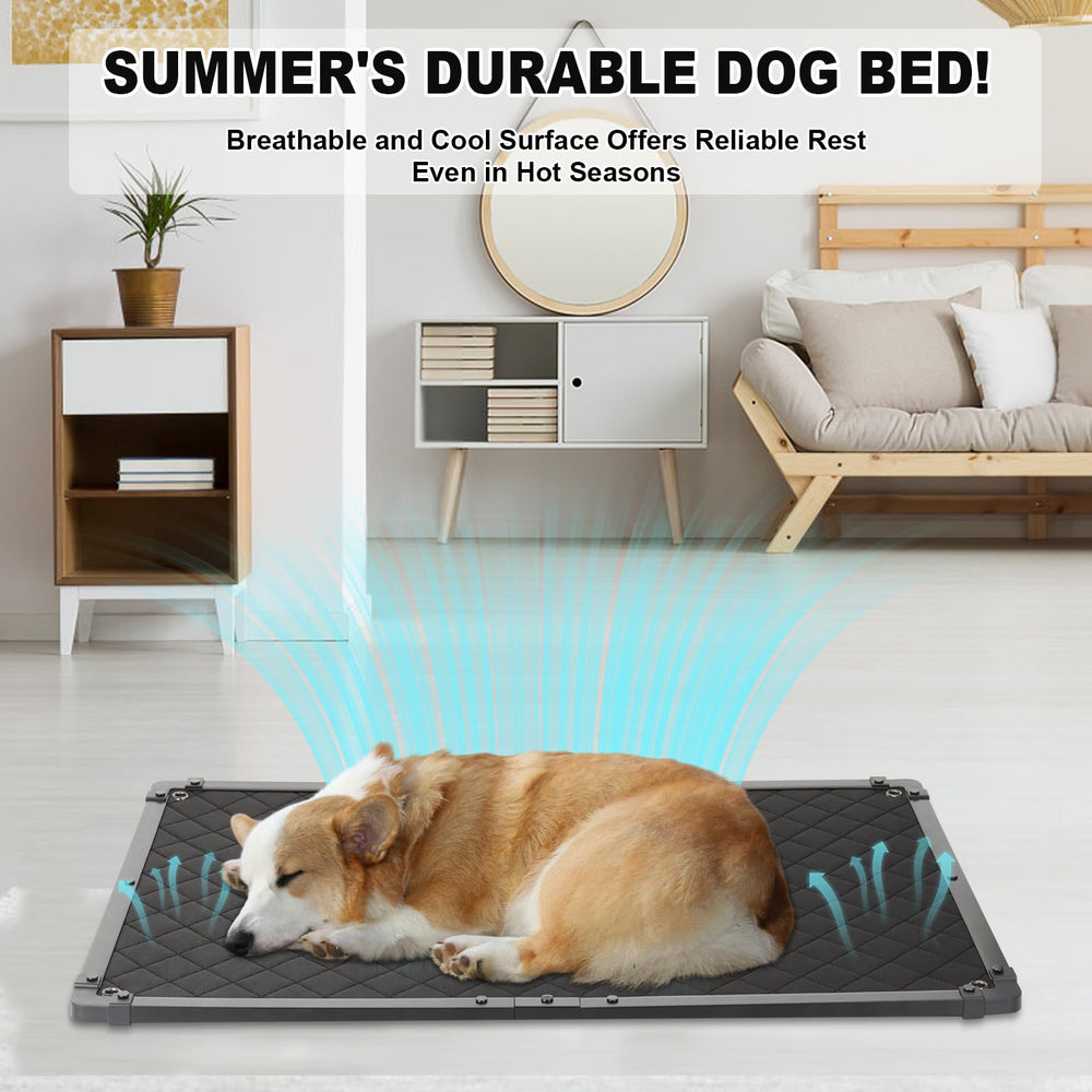 GRENTY Waterproof easy-clean fabric resists fur and odors.