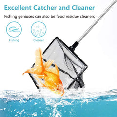 Stainless steel frame resists corrosion for long-term use.