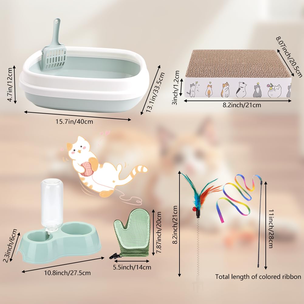 GRETJOB litter scoop complements the litter box for quick maintenance.