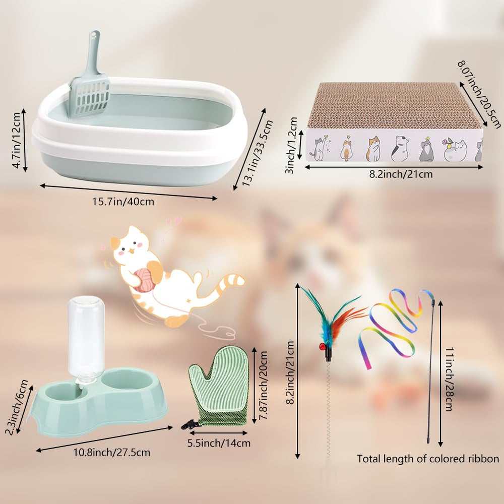 GRETJOB litter scoop complements the litter box for quick maintenance.