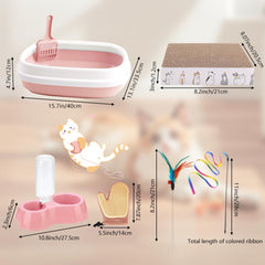Litter scoop from the GRETJOB kit for quick cleanup
