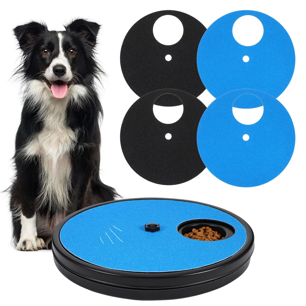 Grevosea rotatable dog nail scratch board for engaging, stress-free grooming sessions