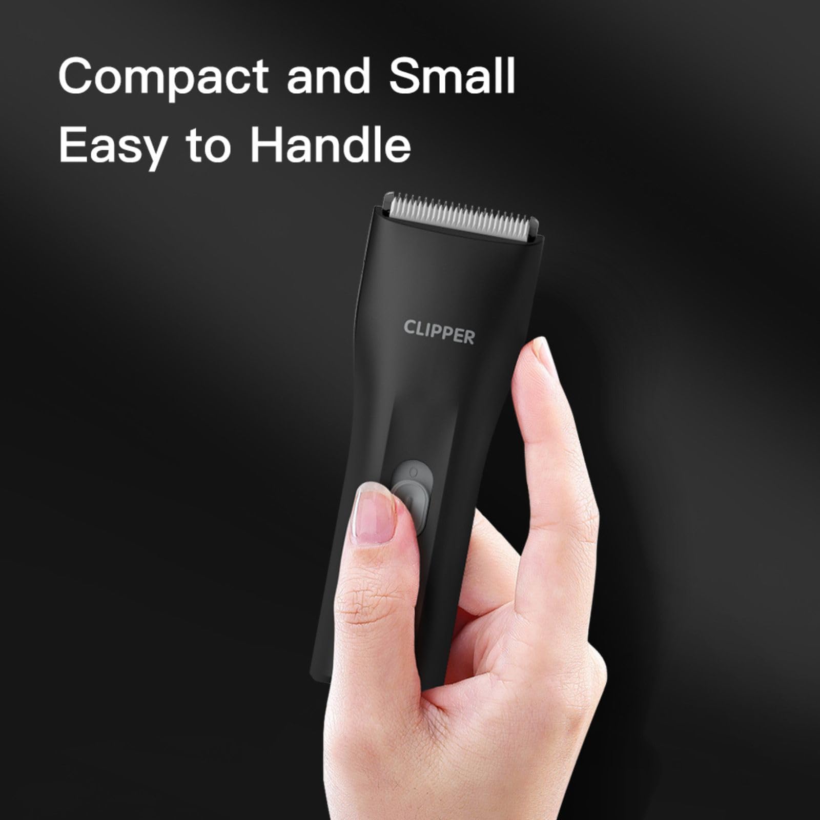 Grimgrow grooming kit includes guards, brush, and bag for versatile home grooming.