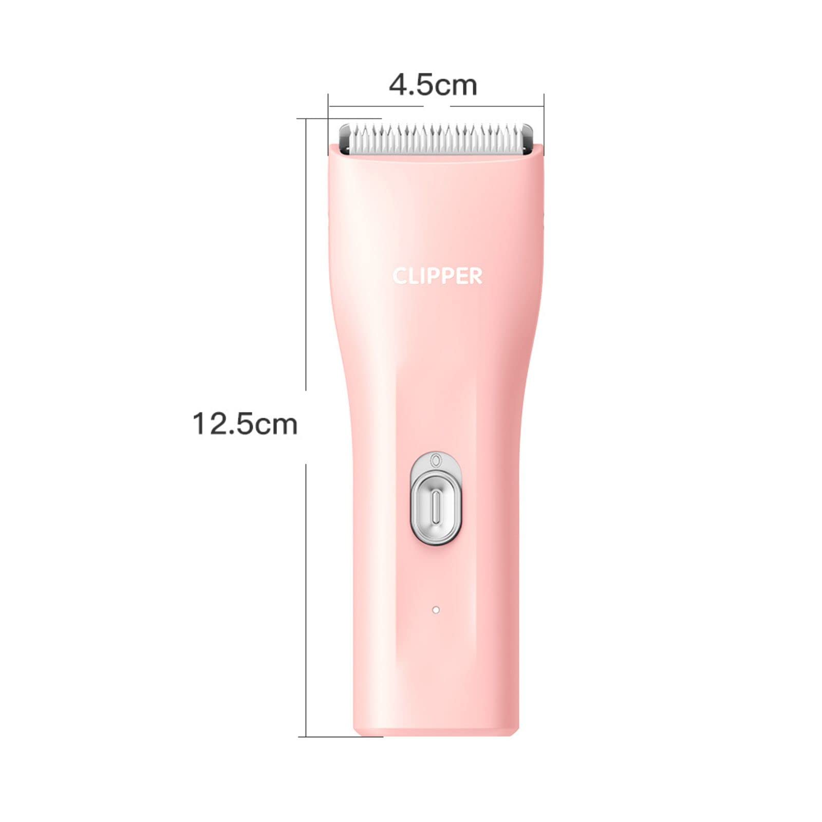 Grimgrow clipper detachable ceramic blade for precise, gentle cuts.