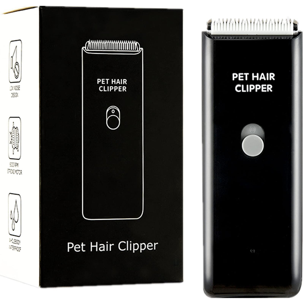 Grimgrow detachable blades clipper enables easy cleaning and safe trimming.
