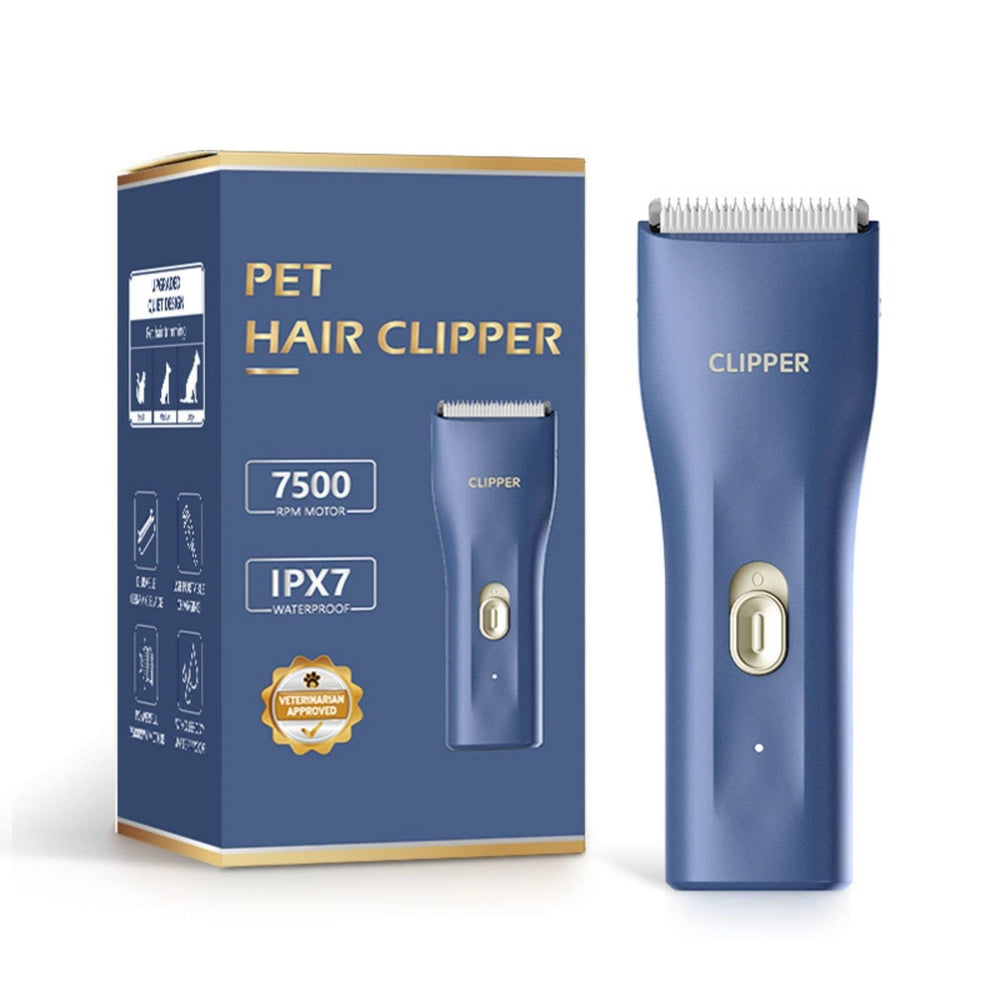 Grimgrow clipper with detachable ceramic blades for easy cleaning and smooth trims.