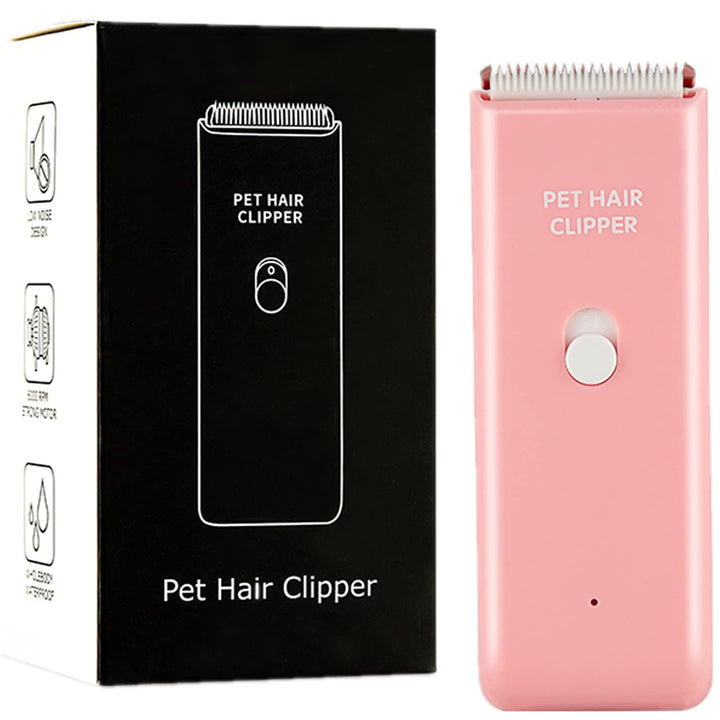 Grimgrow dog clipper front view with detachable blades for smooth grooming