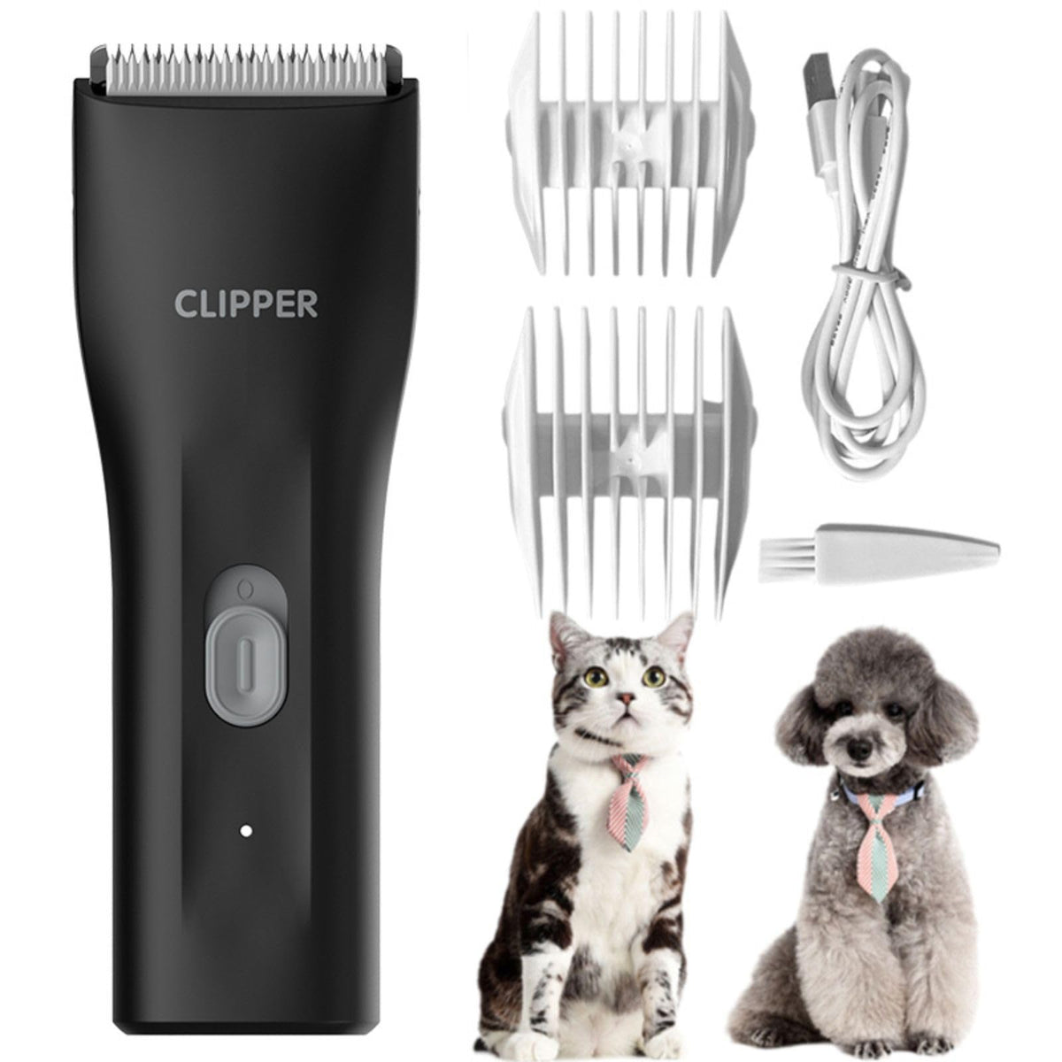 Grimgrow dog grooming clipper with calm, low-noise operation for anxious pets.