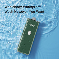 Grimgrow IPX7 waterproof clipper for easy cleaning and any grooming scenario.