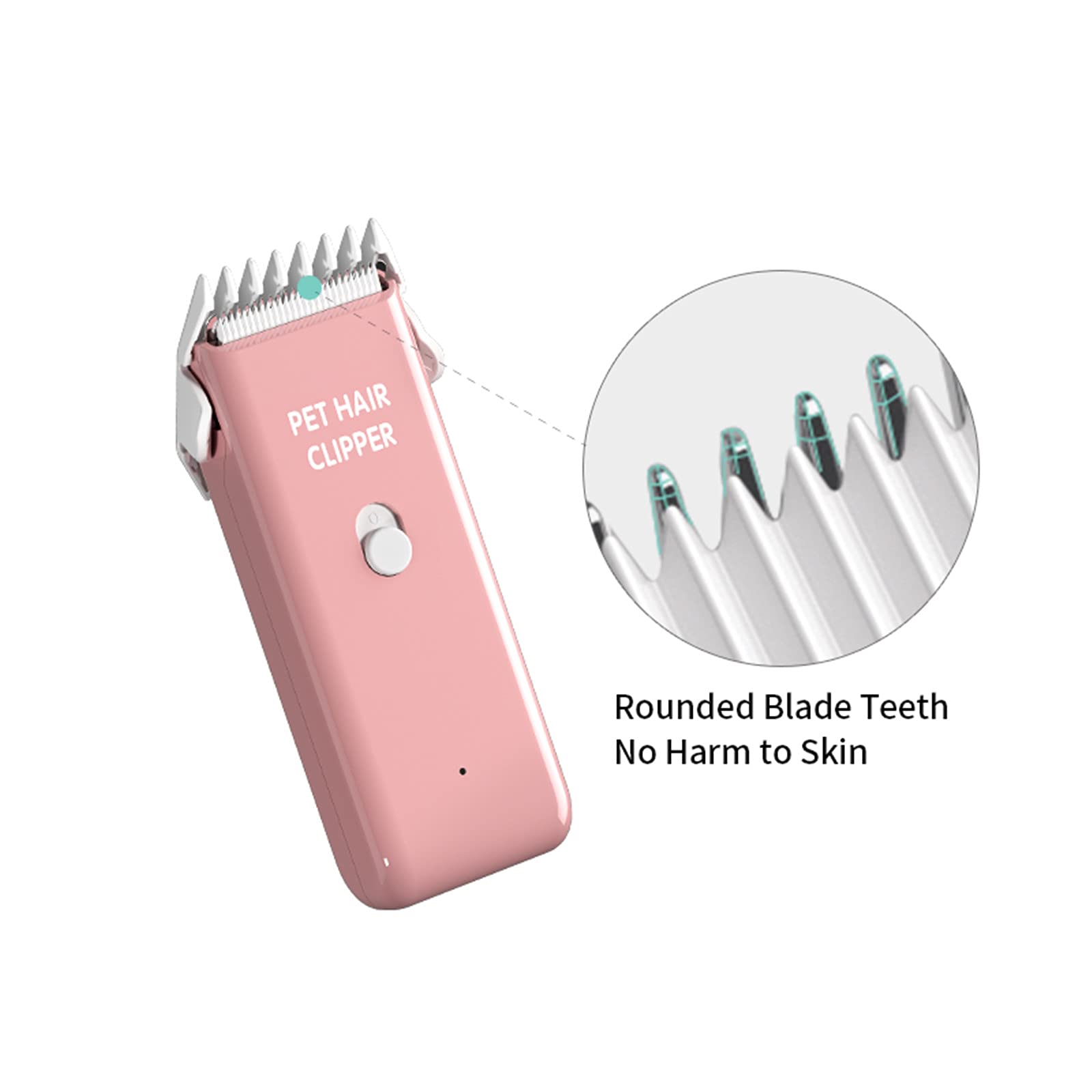 Grimgrow low-noise motor clipper reduces pet anxiety during trims