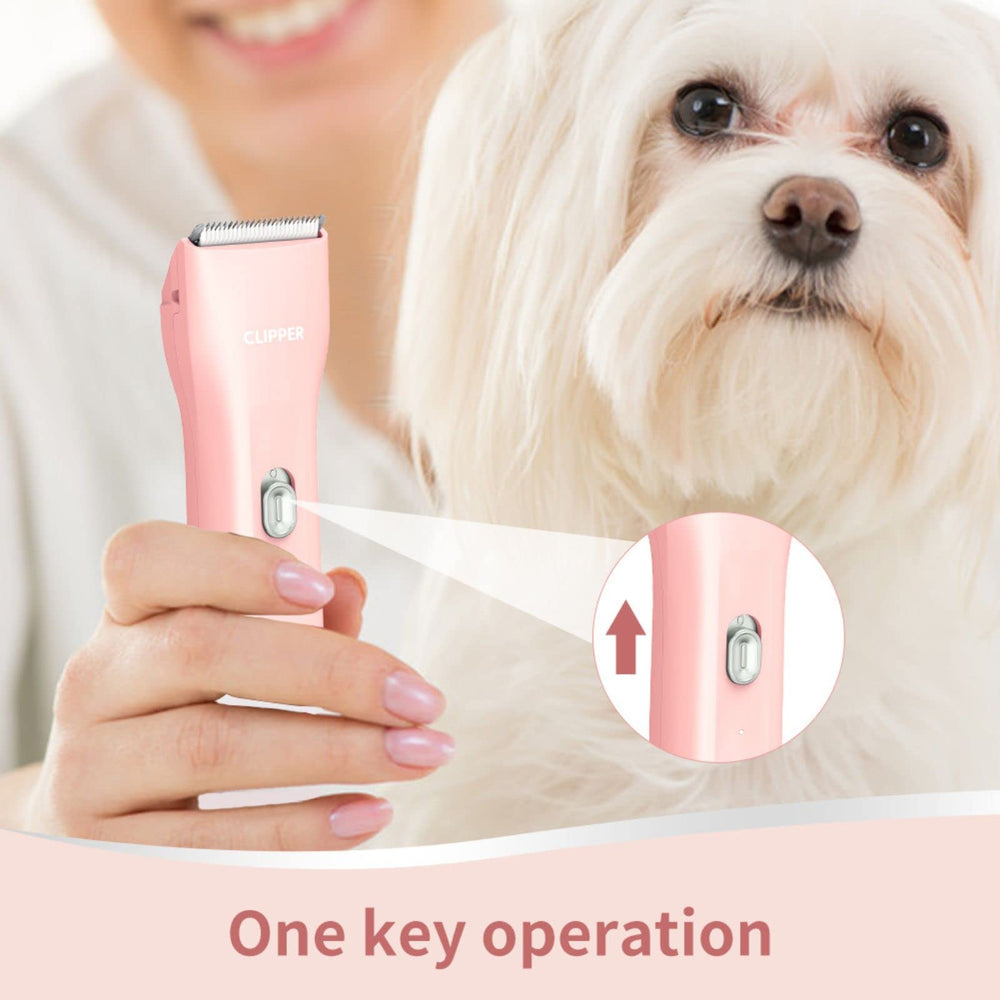Grimgrow low-noise motor clipper reduces pet stress during trimming