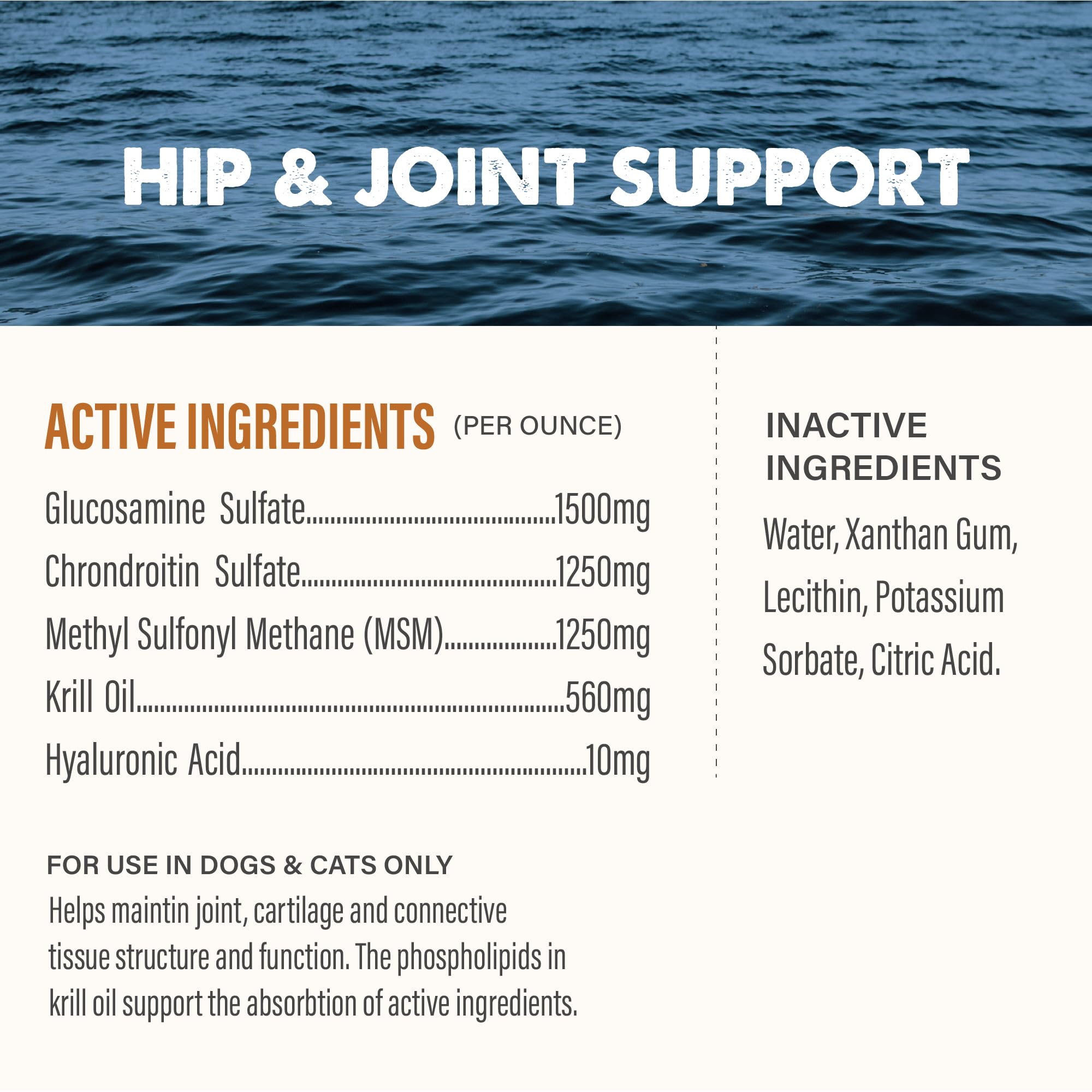 Grizzly Joint Aid bottle pour spout shown for easy dosing.