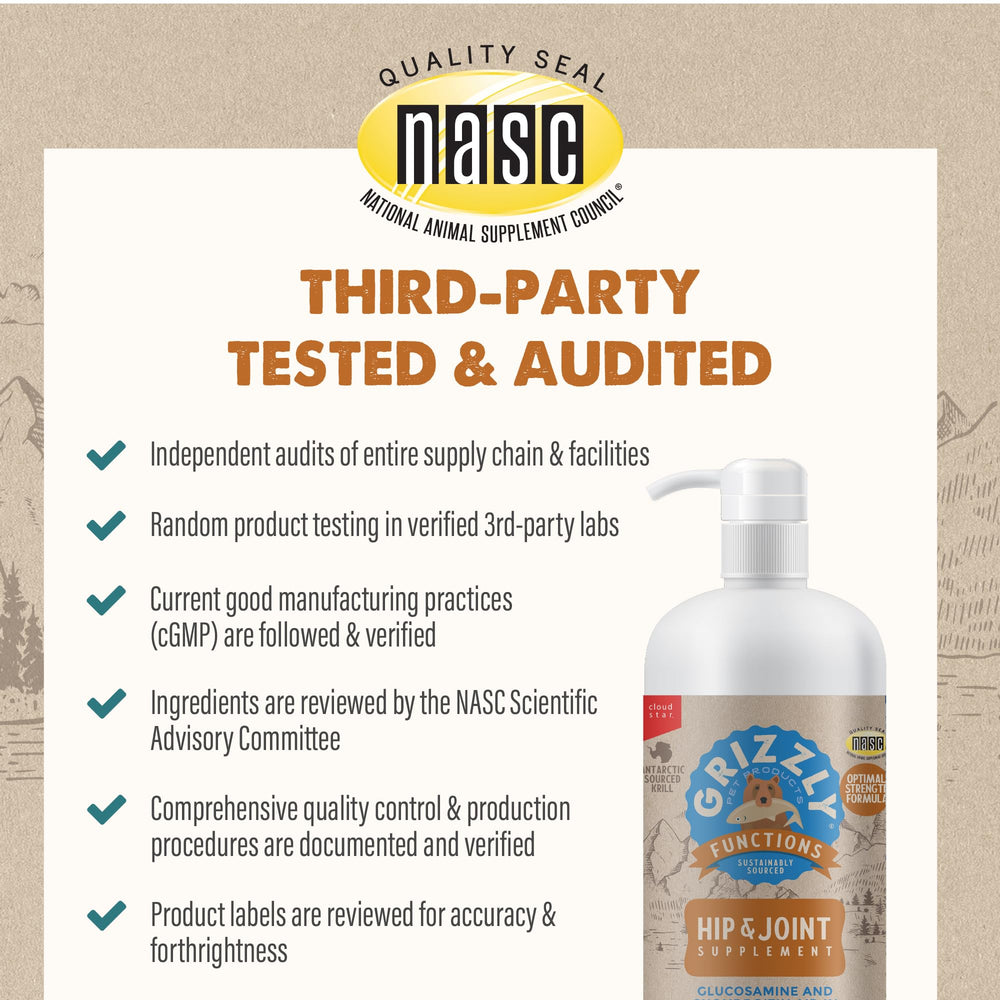 GRIZZLY Joint Aid Liquid with built-in measured pumps for dosing.