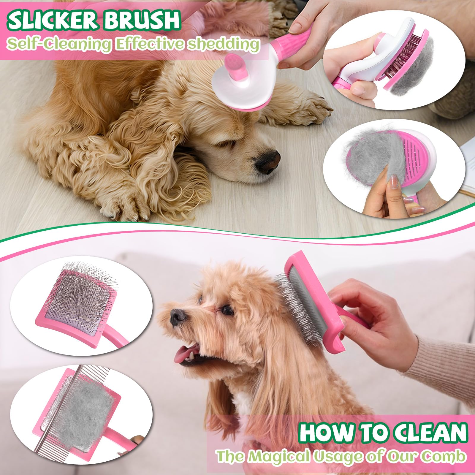 Grnheat flexible grooming gloves for safe handling during grooming.