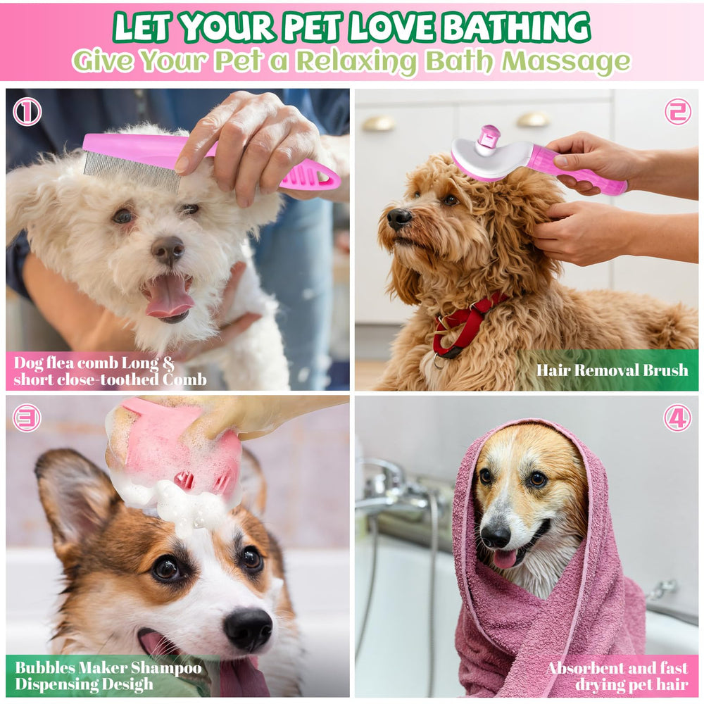 Grnheat ultra-soft microfiber towel dries pets quickly after baths.