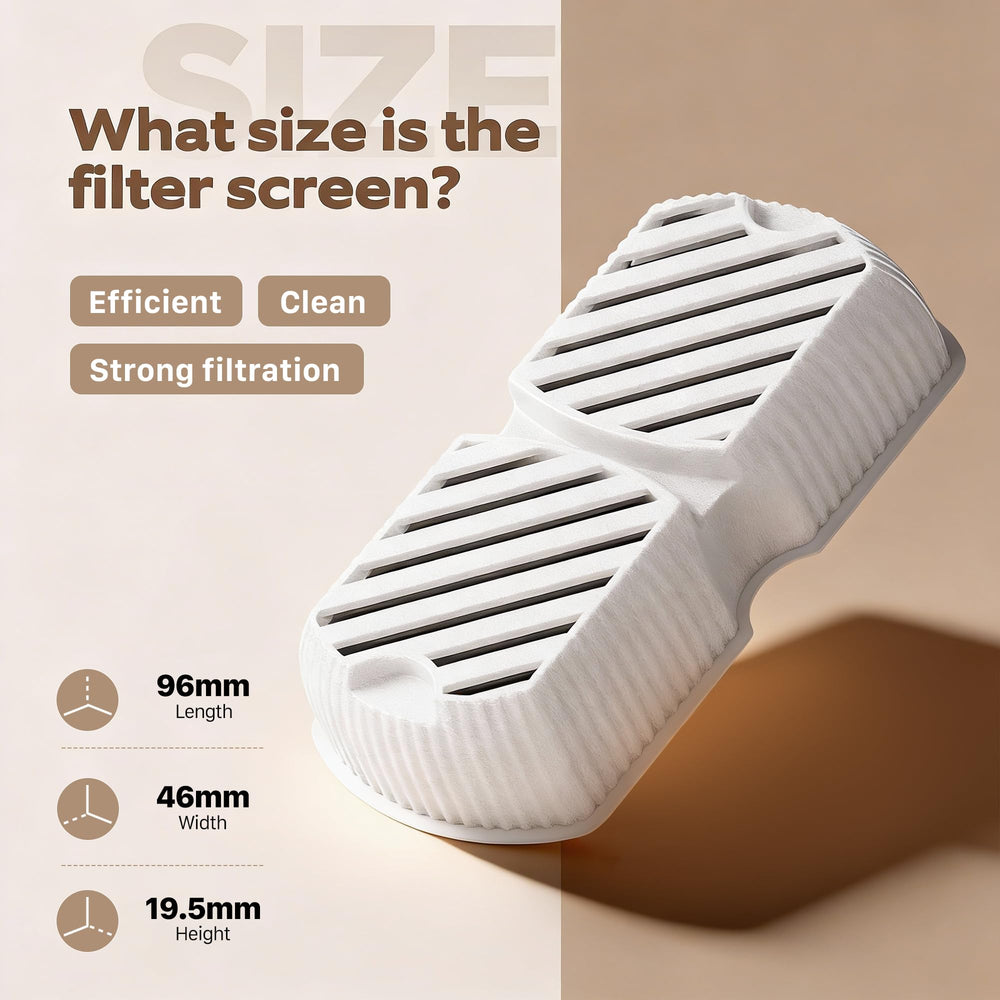 Rinse before use to ensure safer drinking water with GROOKPET filters.