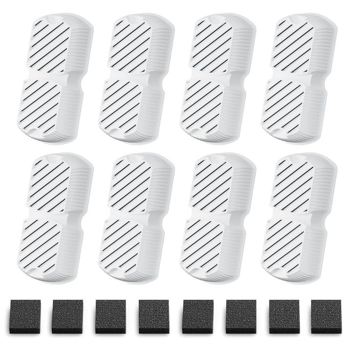 GROOKPET dog fountain filters pack ready for quick replacement and fresher water