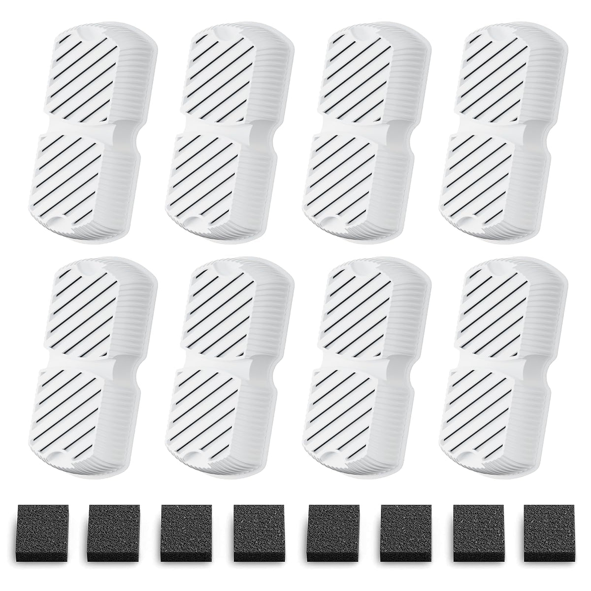 GROOKPET dog fountain filters pack ready for quick replacement and fresher water