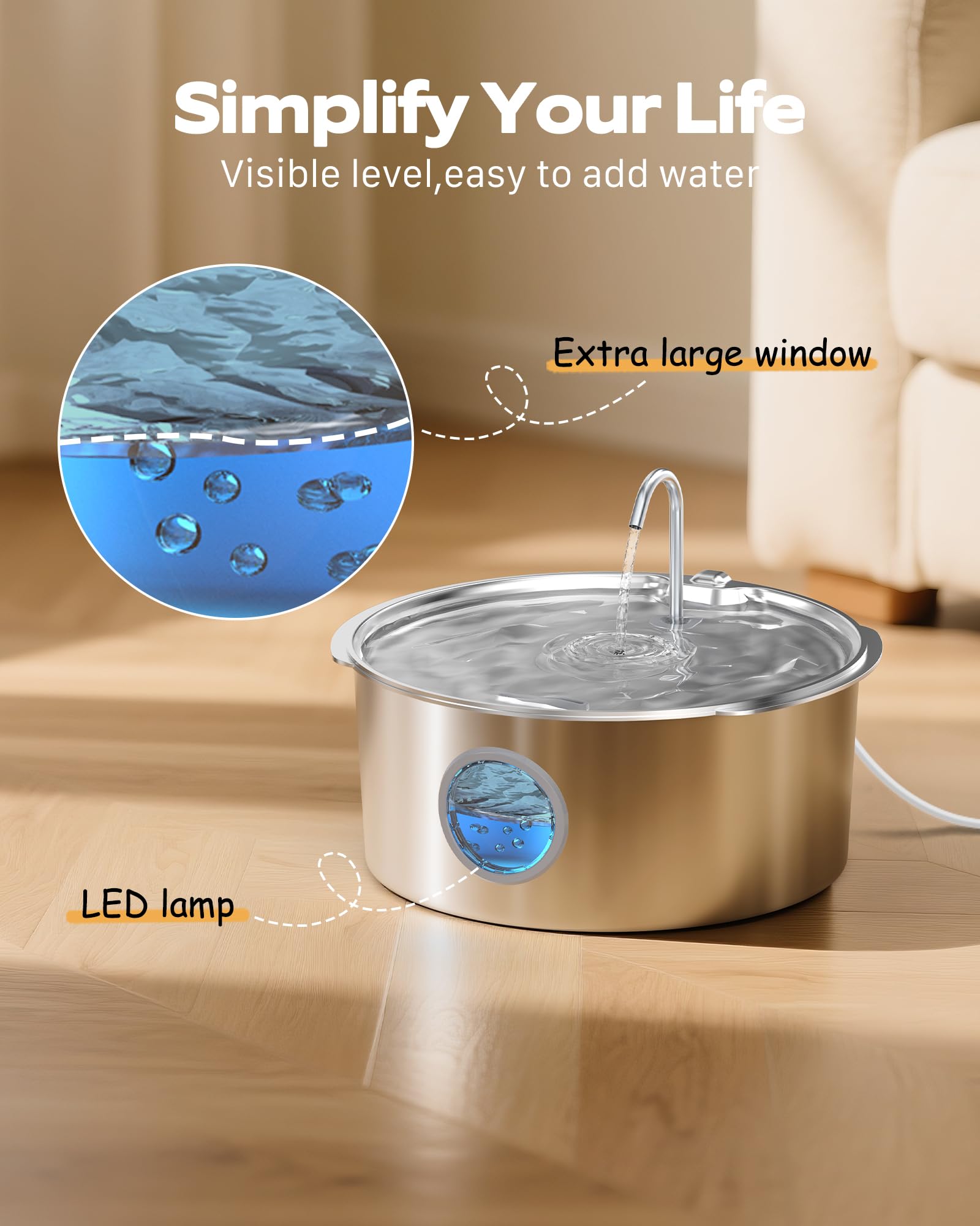 GROOKPET design enables one-step installation, removal, and cleaning.