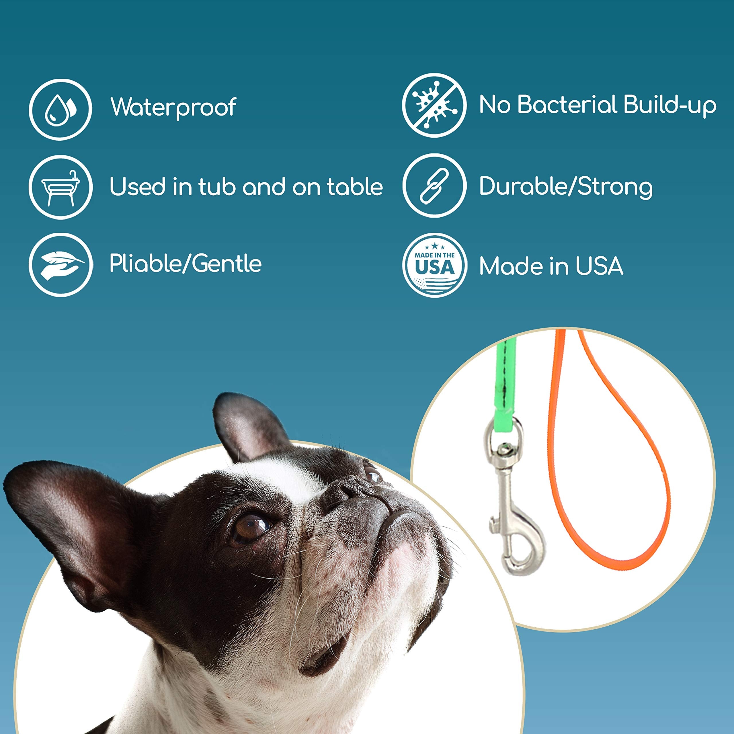 Comparison of 18-inch and 24-inch Jelly Loop lengths for different dogs.