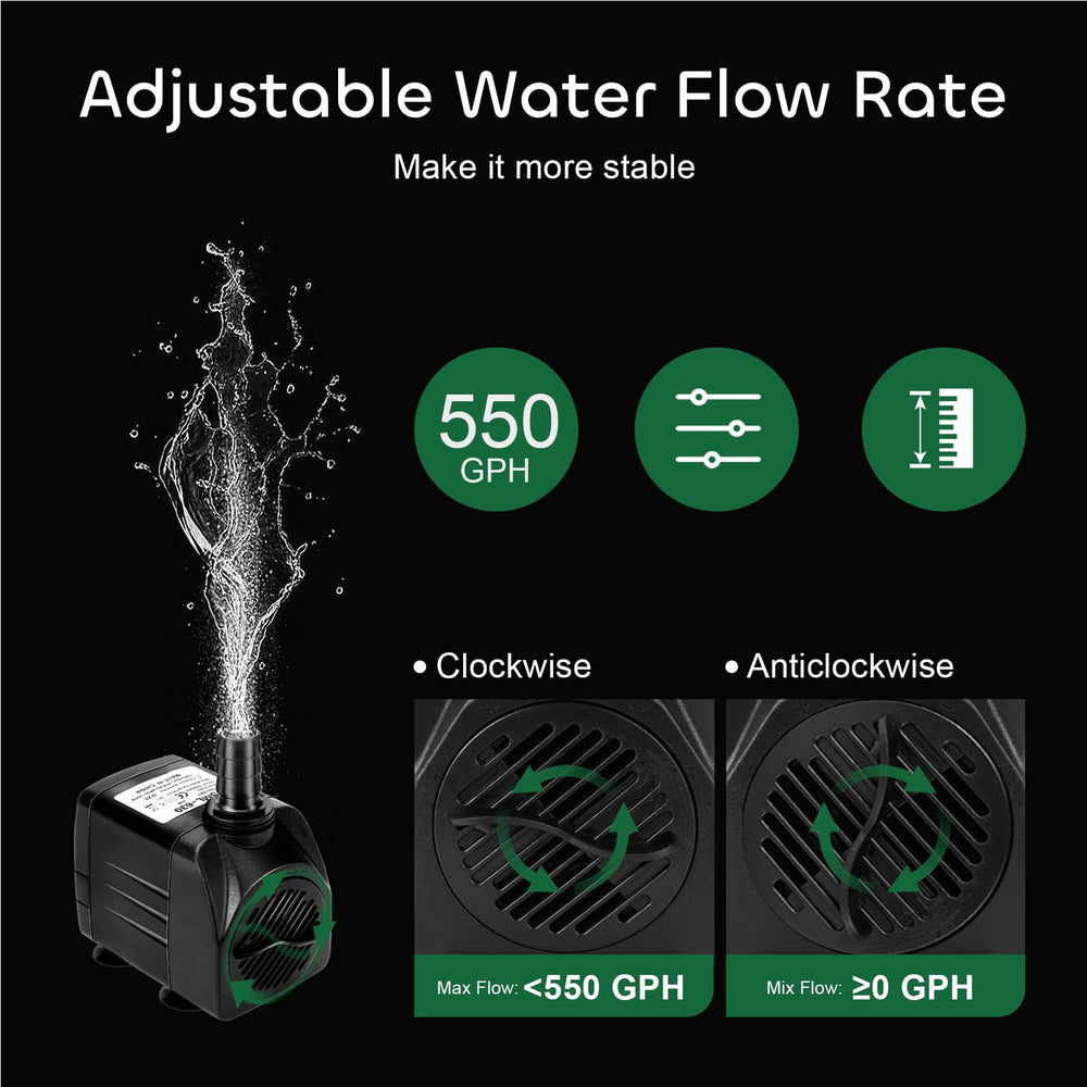 GROWNEER 3-nozzles kit for diverse spray patterns