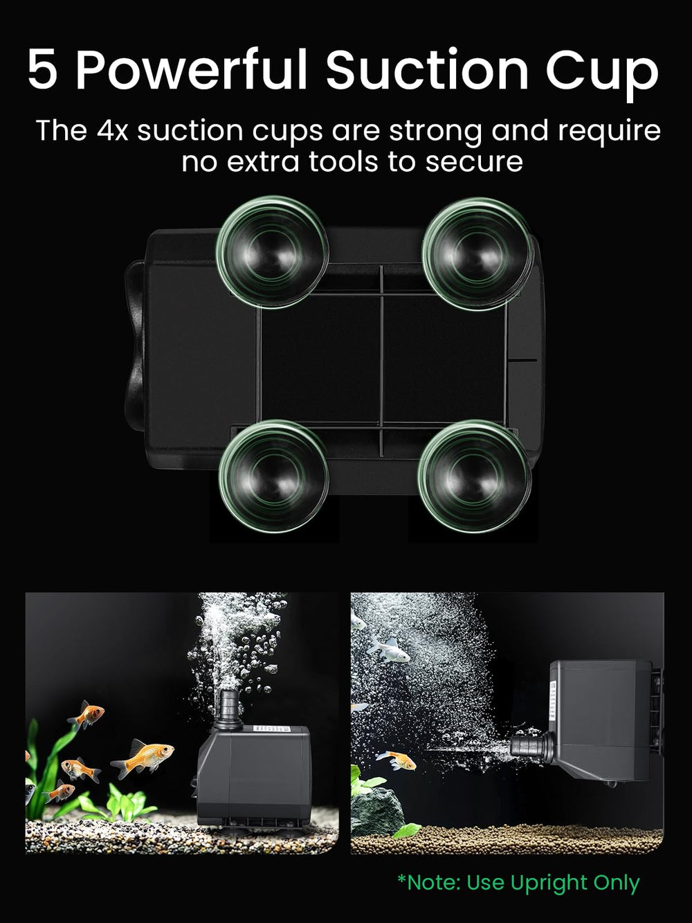 Growneer 9.8 ft lift-height feature illustrated for taller installations.