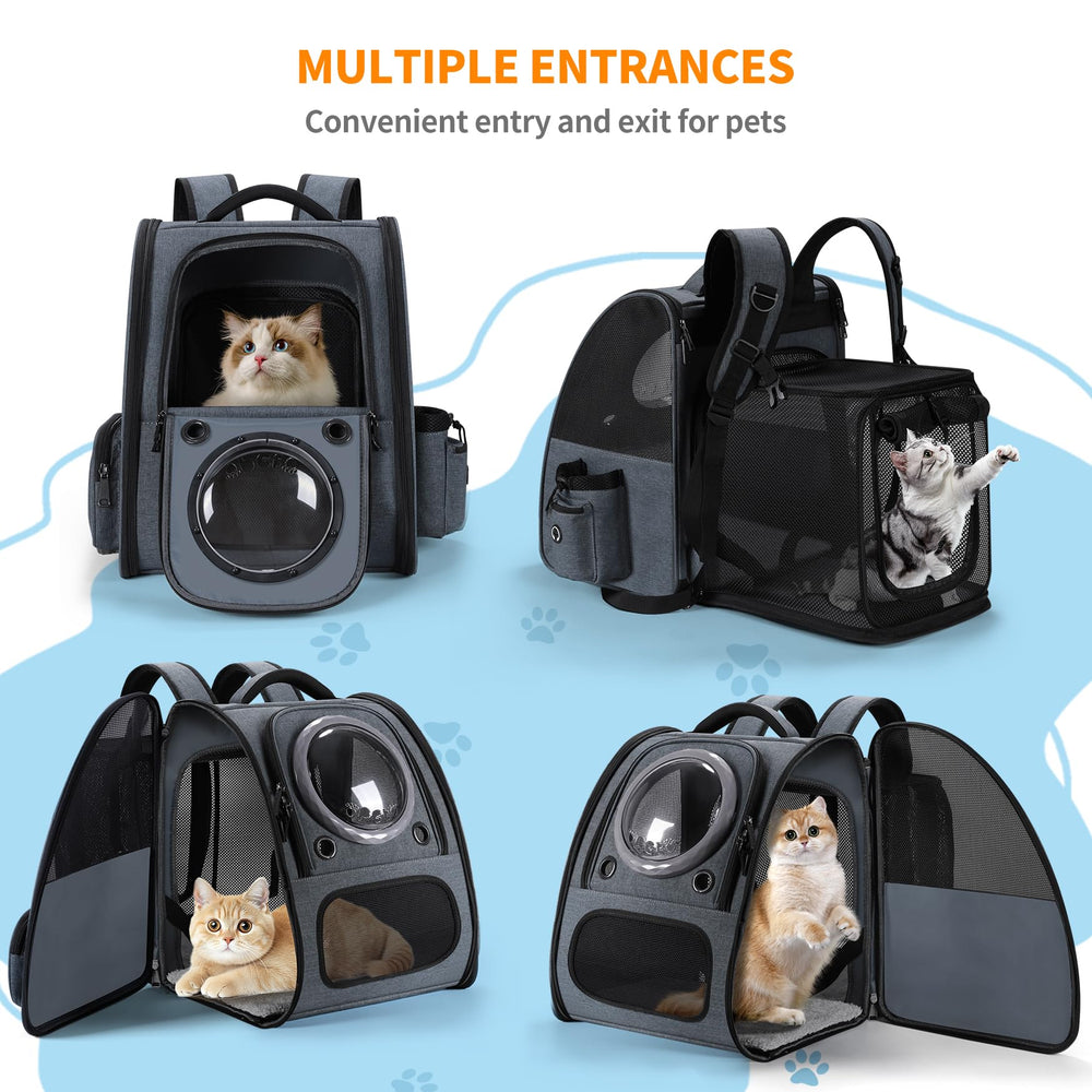 Groxkox padded back straps provide comfort during long hikes with pets