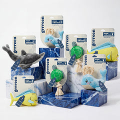 GRRREEN Mandi Mahi plush close-up shows soft texture and inviting design.