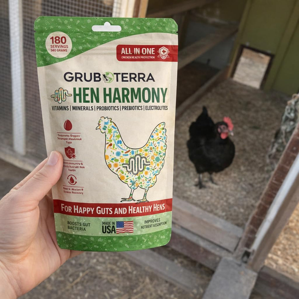 GrubTerra Hen Harmony aids digestion resilience during stress