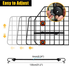 Gtongoko adjustable-length barrier fits most vehicles for flexible confinement