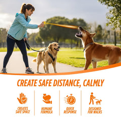 Guard Dog Security citronella spray 2oz flip-top for daily walks.