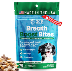 Guardian's Choice Breath Boost Bites - chicken-chews promoting fresher breath and daily care