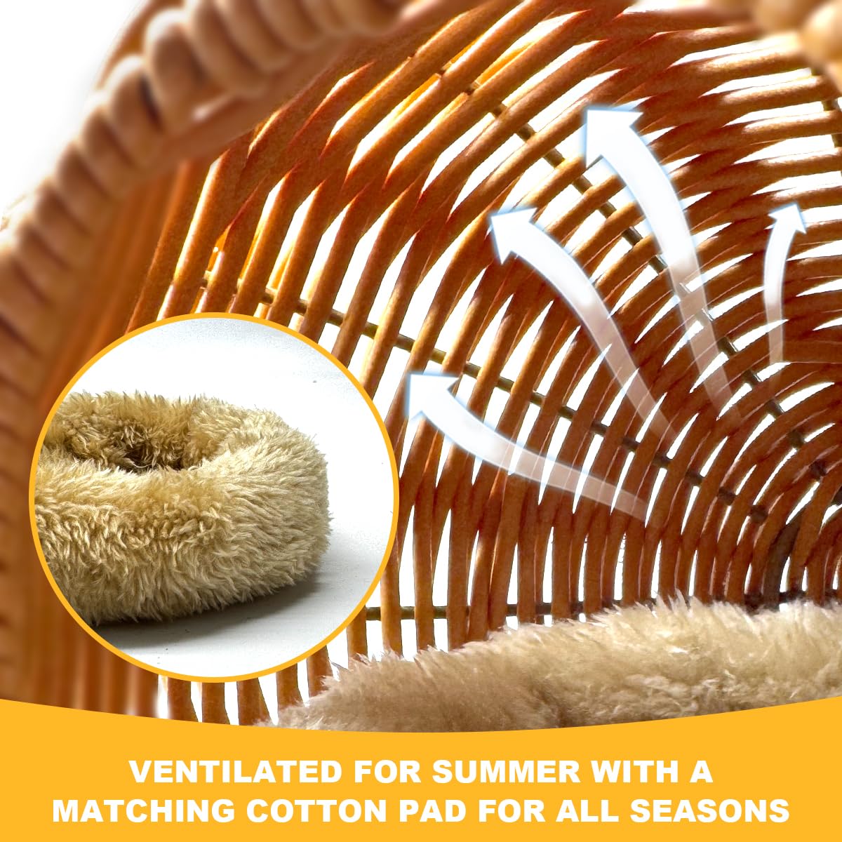 Gucvdnple winter-ready nest creates warm comfort.