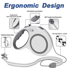 GudWING ergonomic TPE handle provides comfortable grip.