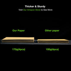 GuineaLoft kraft paper cage liner with water-resistant coating for a dry, breathable floor.