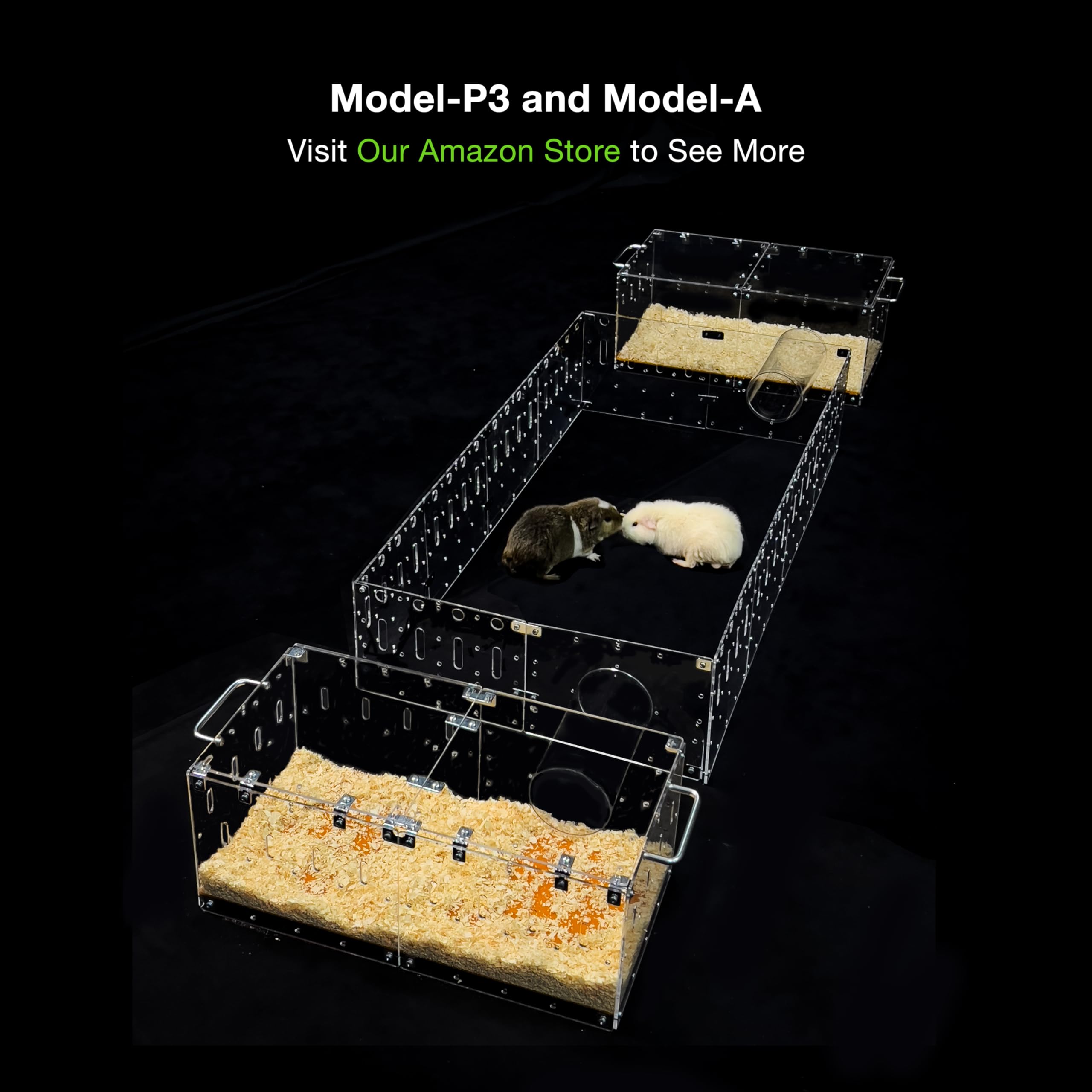 GuineaLoft Model-P3 liner ready to catch occasional leaks