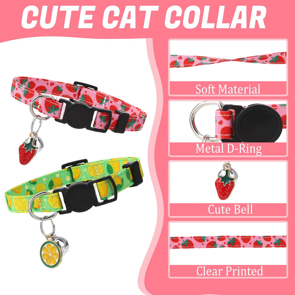 Guiqulai animal-pattern collar offers variety to match your cat’s personality.