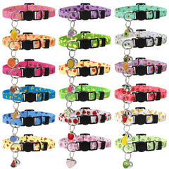 Guiqulai breakaway cat collar with pineapple pendant for safe daily wear and playful cats.