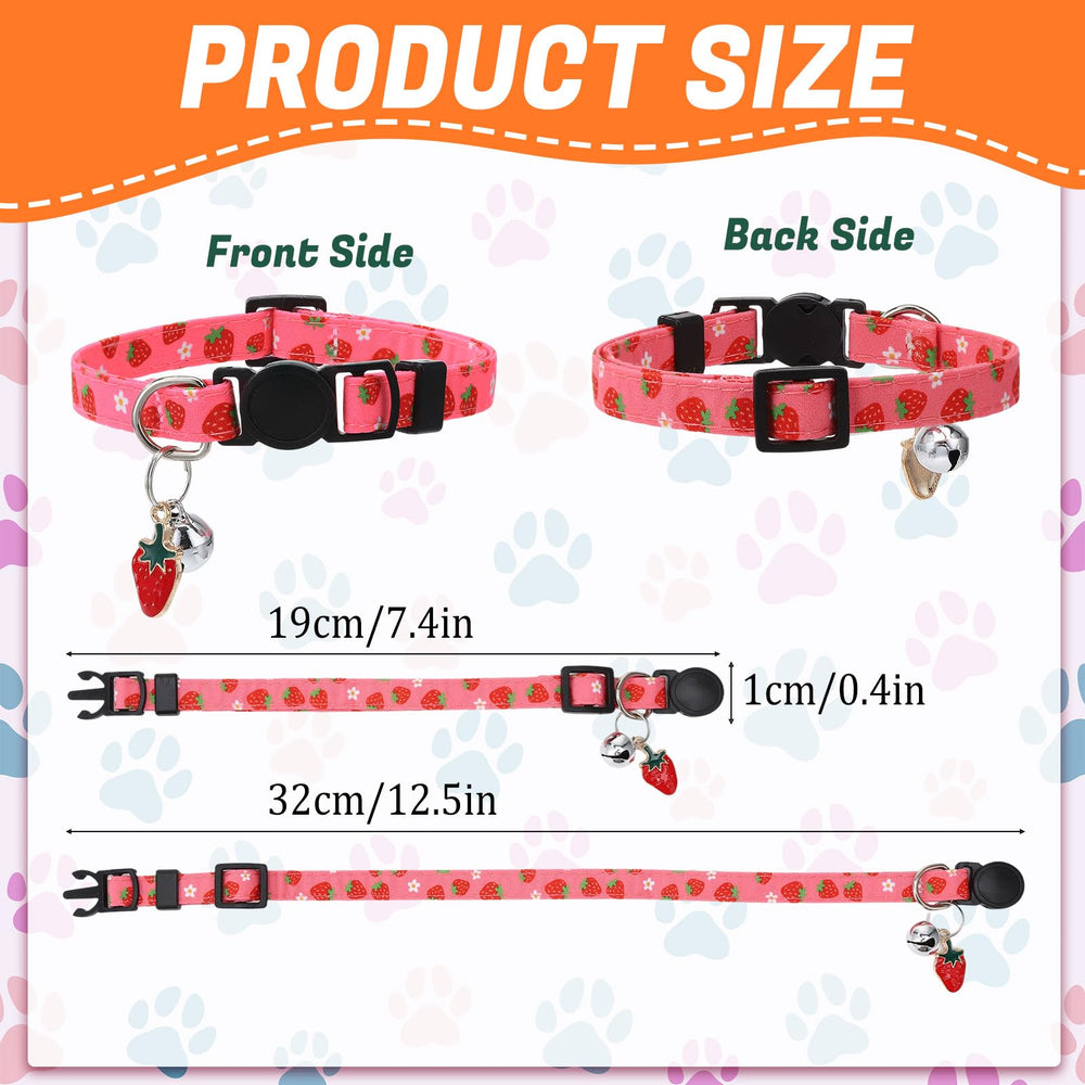 Guiqulai breakaway collar with watermelon pendant for sunny days and easy style.