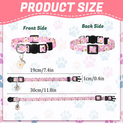 Guiqulai fruit-pattern cat collar with bright colors ideal for fun photos.