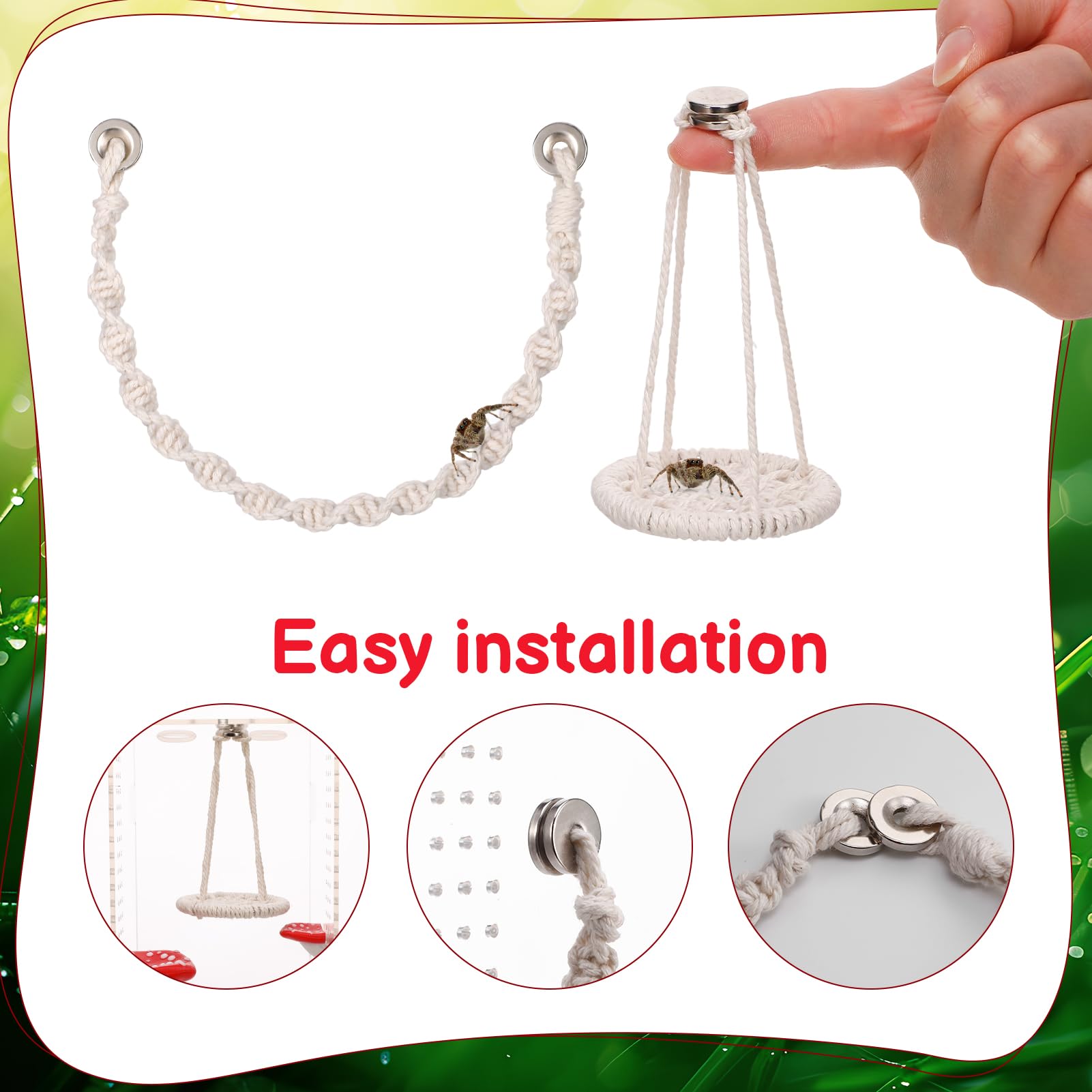 Guiqulai cotton rope climbing bridge showing natural texture and traversal path