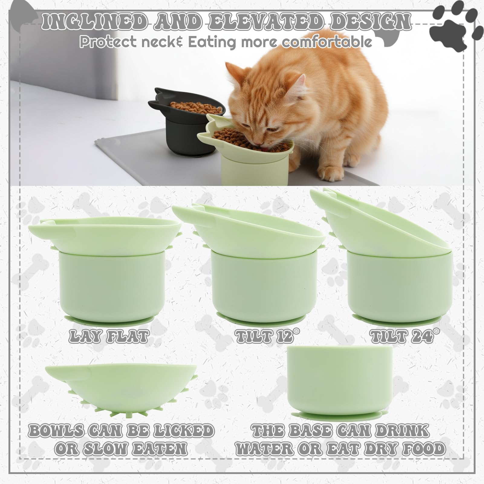 Guiqulai suction base prevents slips during mealtimes