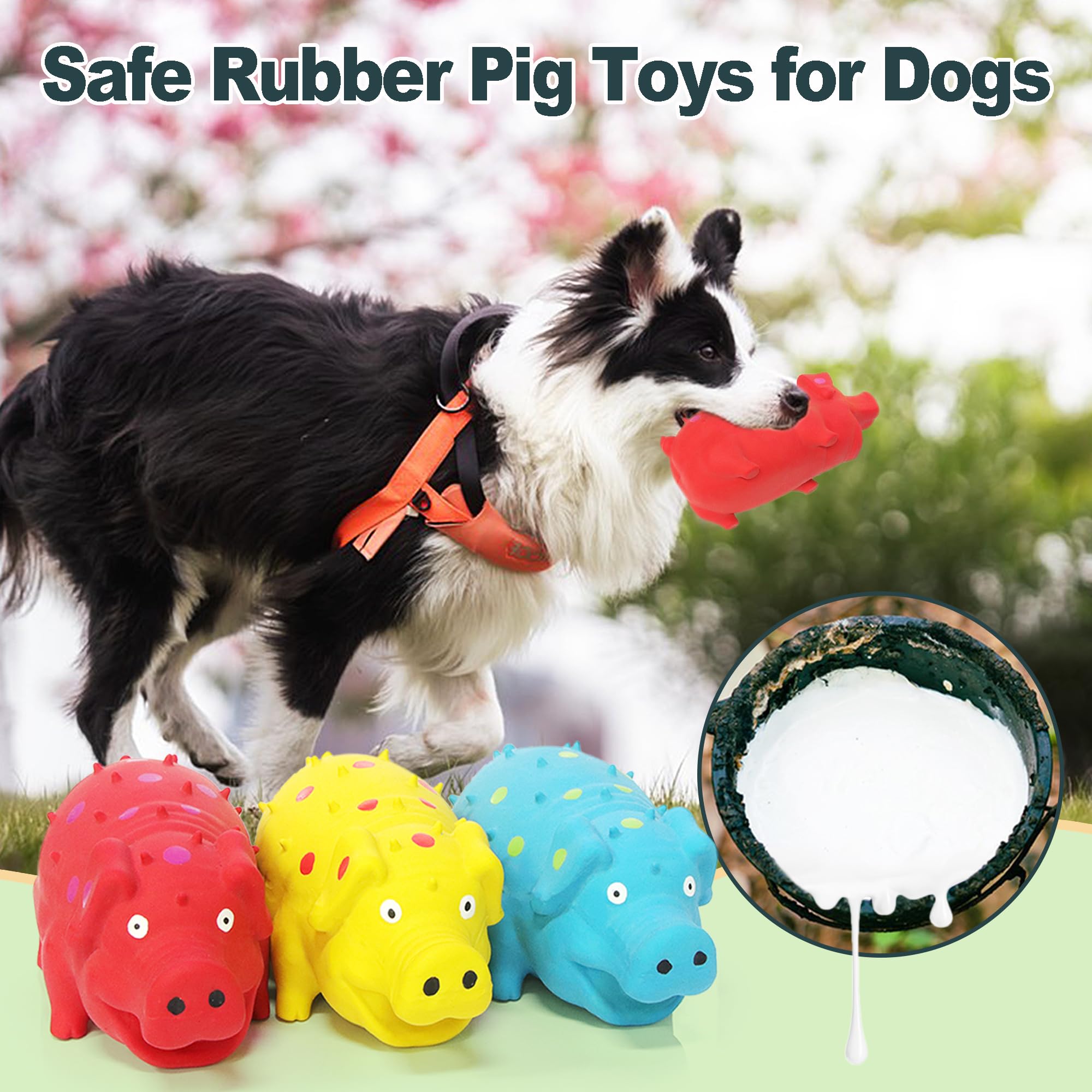 Guiwawa toy stays easy to grab when wet or slobbery.
