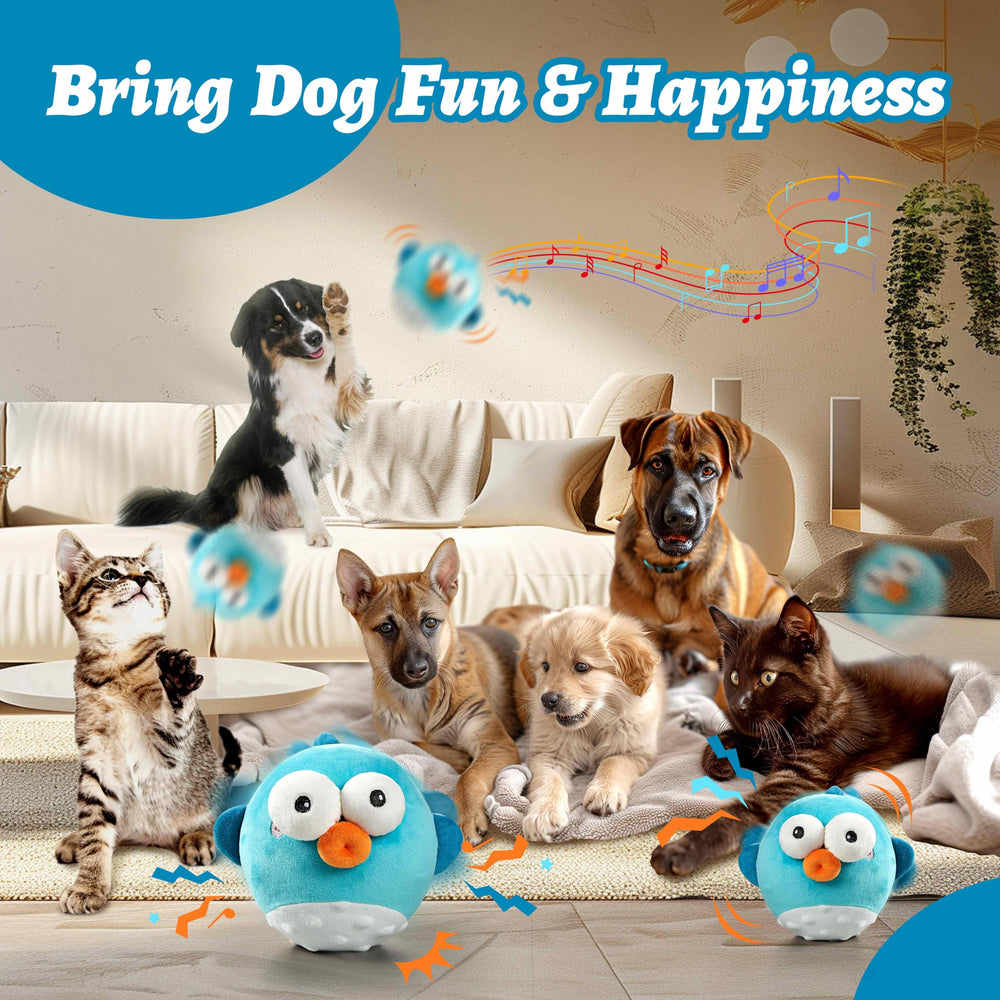 GUKCO boredom-relief ball promotes active chasing and mental stimulation