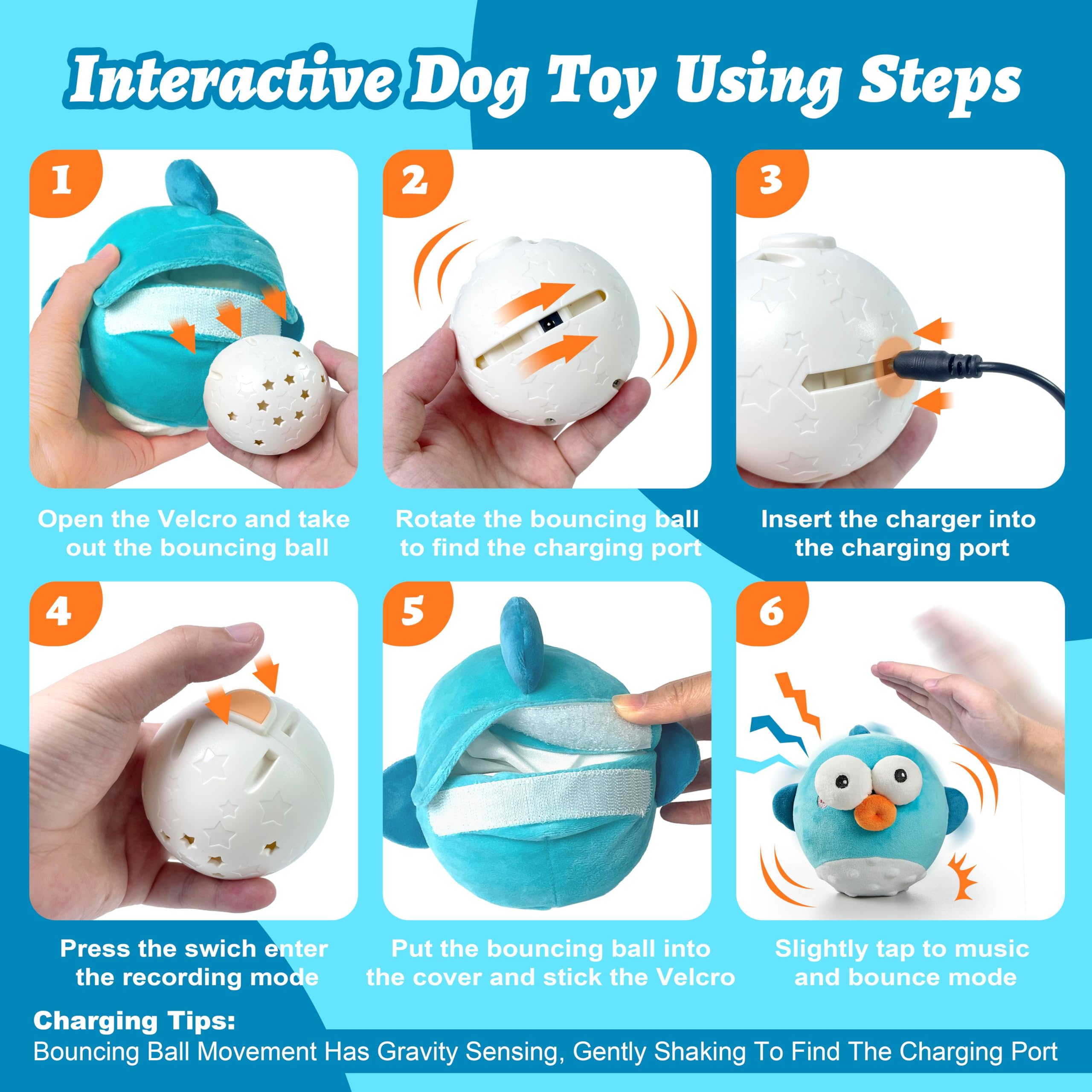 GUKCO soft plush cover provides gentle chewing comfort
