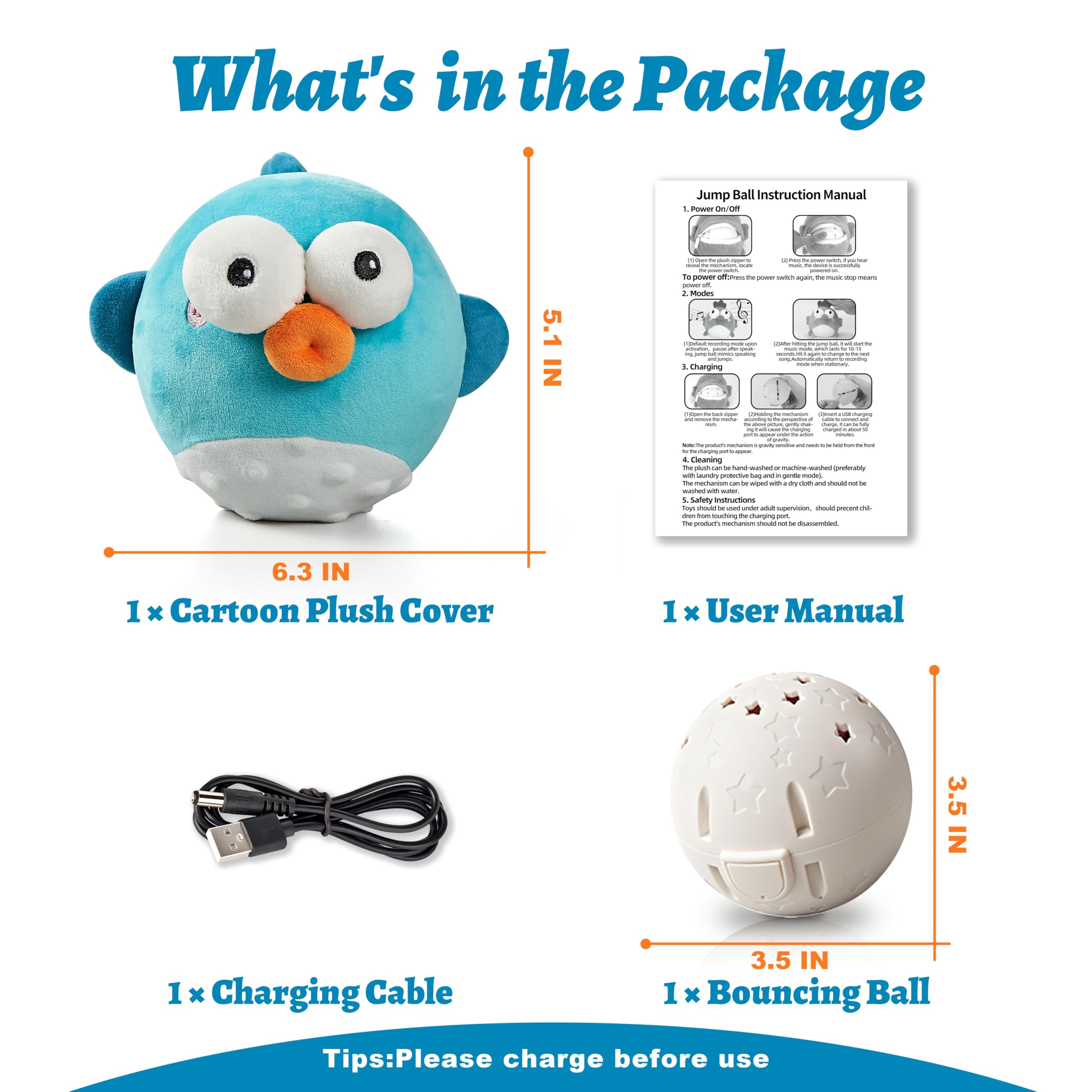GUKCO Velcro-secured ball prevents ball loss during play
