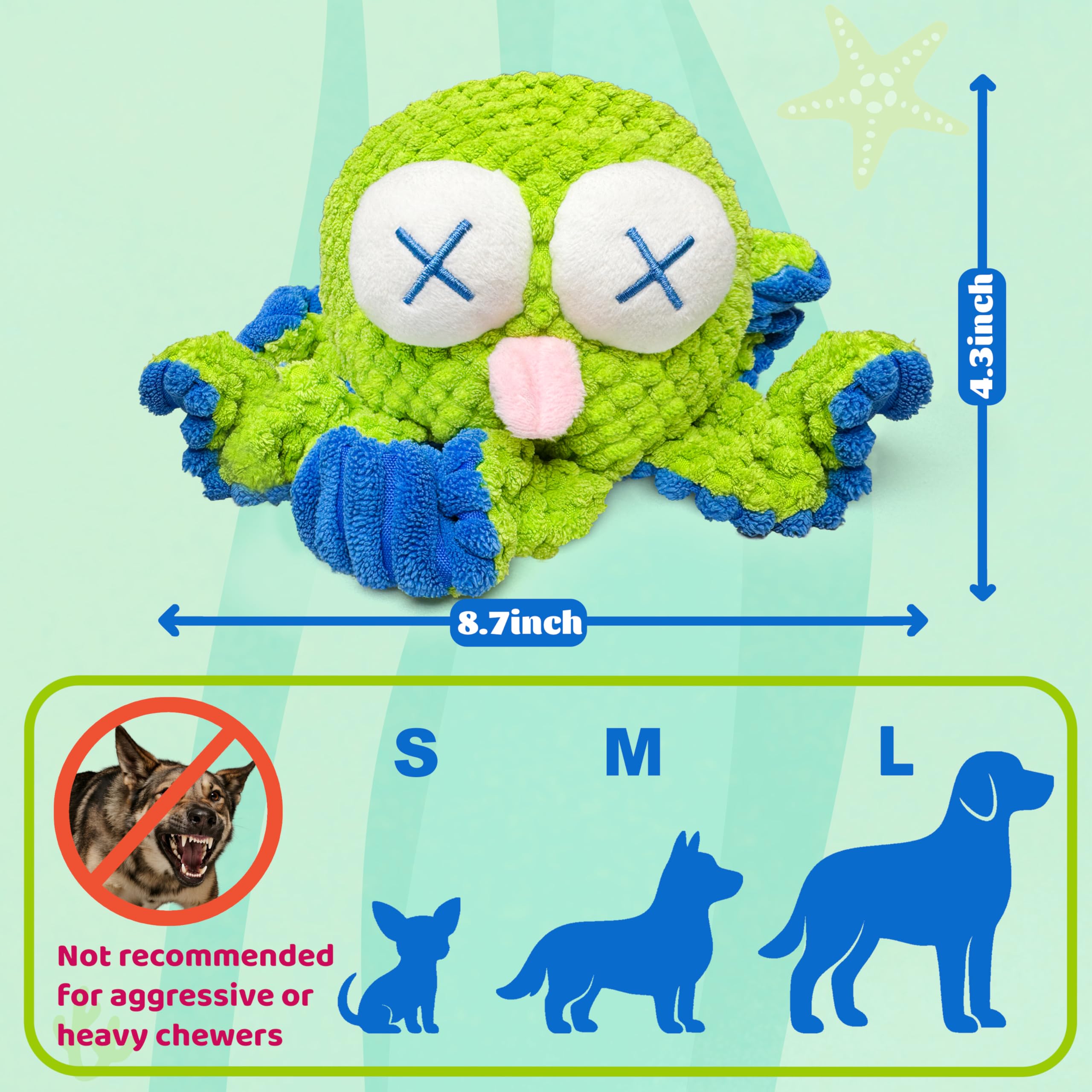 GUKCO Octopus Toy Recording Mode enables real-time bonding messages